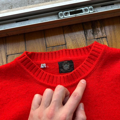 1980s Classics Of Emporio Armani Knitted Jumper Red S
