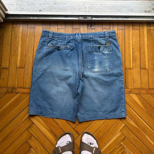 1990s Valentino Denim Shorts Blue 40W