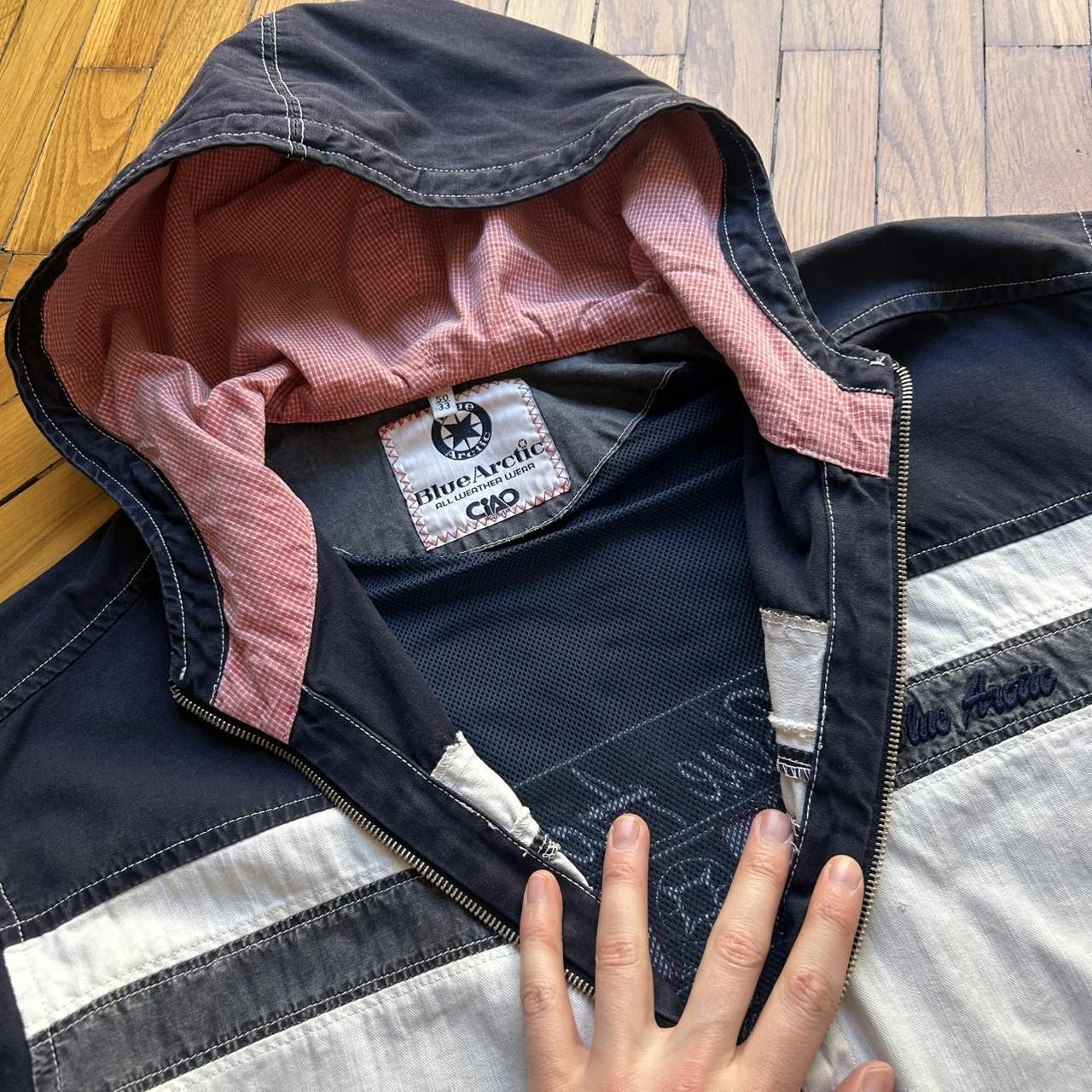 1990s Ciao 'Blue Arctic' Bomber Jacket (BNWT) L