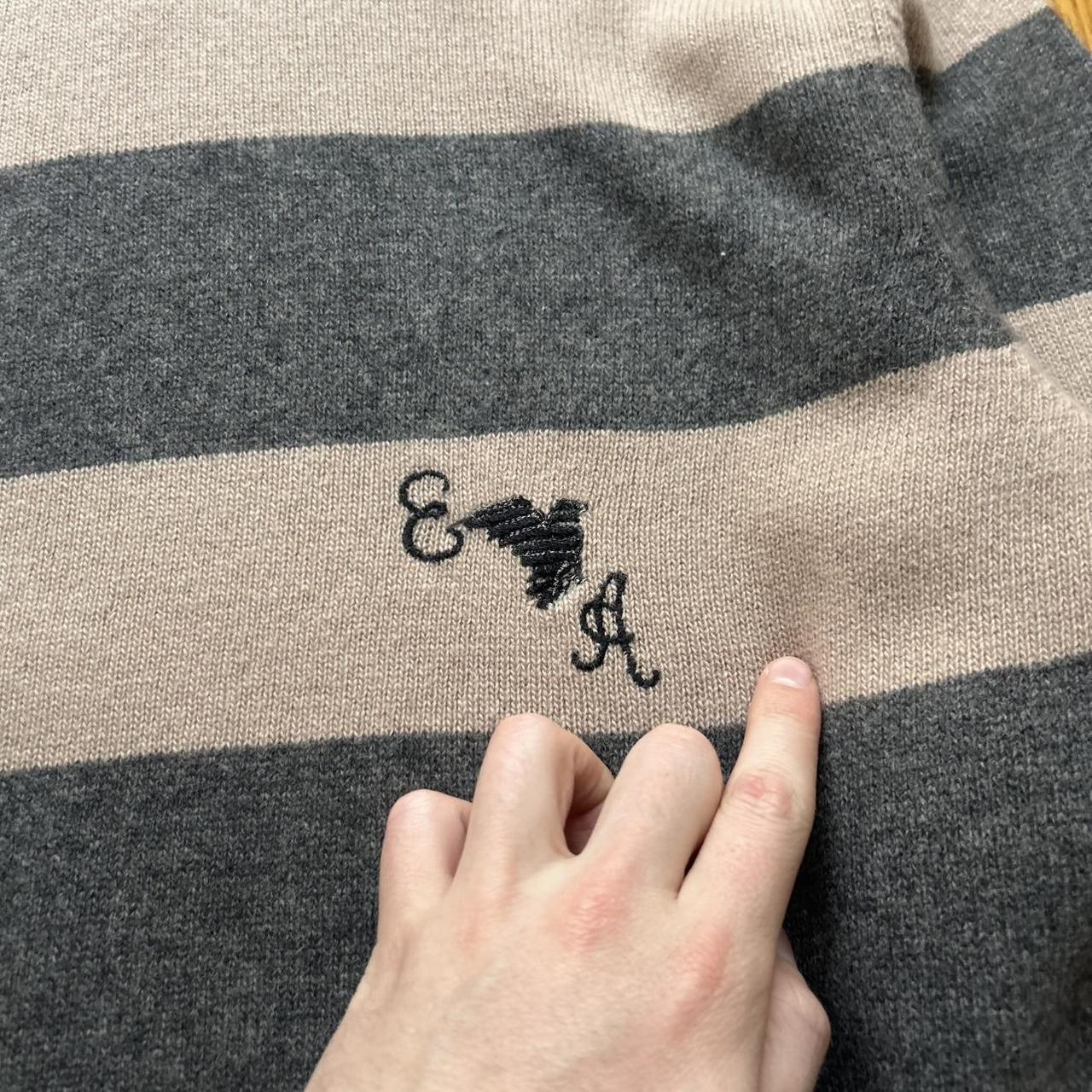 1980s Emporio Armani Roll Neck Knitted Jumper L