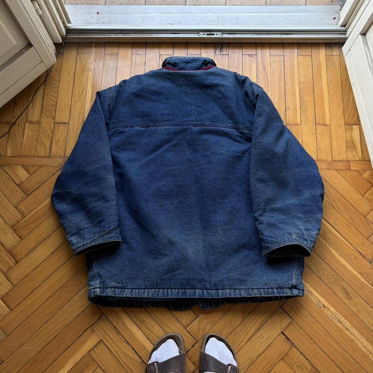 1980s Best Company Denim Coat XXL