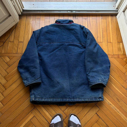 1980s Best Company Denim Coat XXL