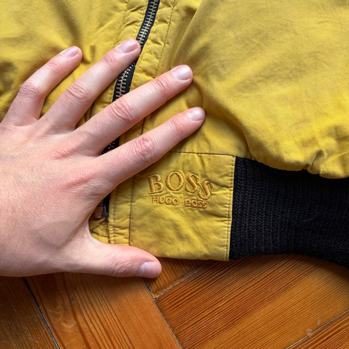 1980s Hugo Boss Bomber Jacket XL