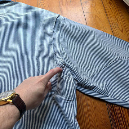 1990s Benetton Striped Jacket XL