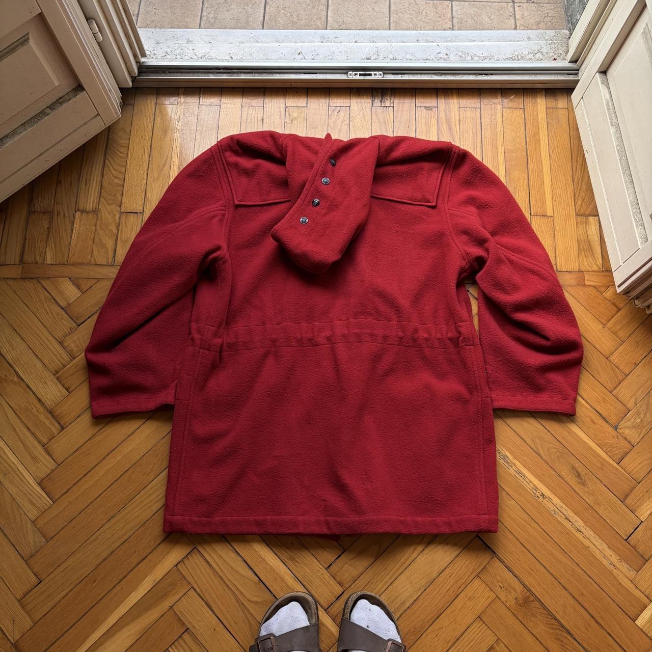 1990s Boneville Duffle Coat Red XL
