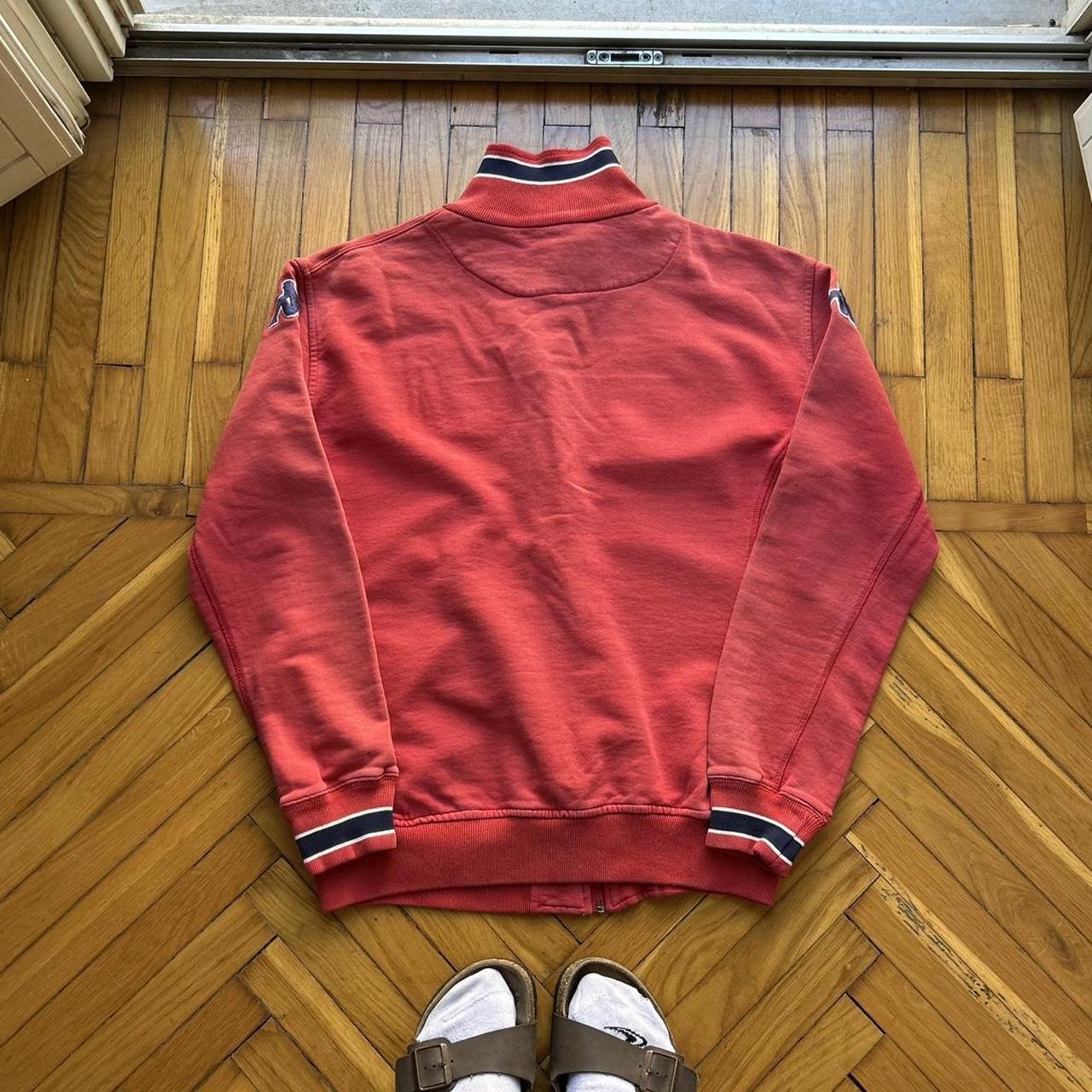 2000s Kappa New York Full Zip Sweatshirt Red L