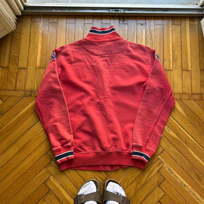 2000s Kappa New York Full Zip Sweatshirt Red L