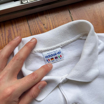1980s Adidas Originals Ivan Lendl Polo Shirt M