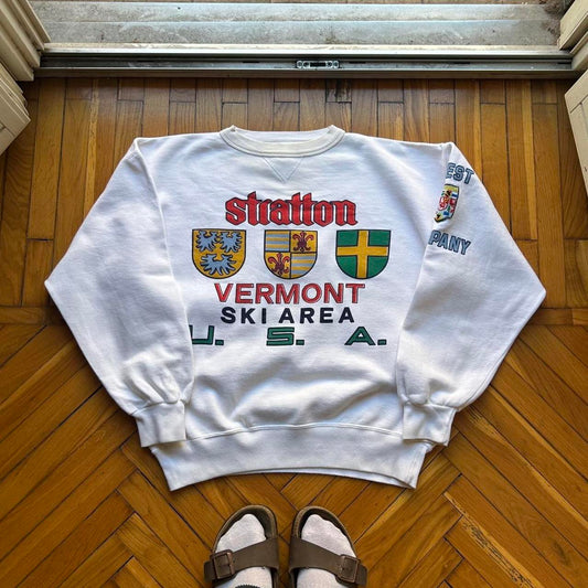 1980s Best Company Vermont Ski Sweatshirt L