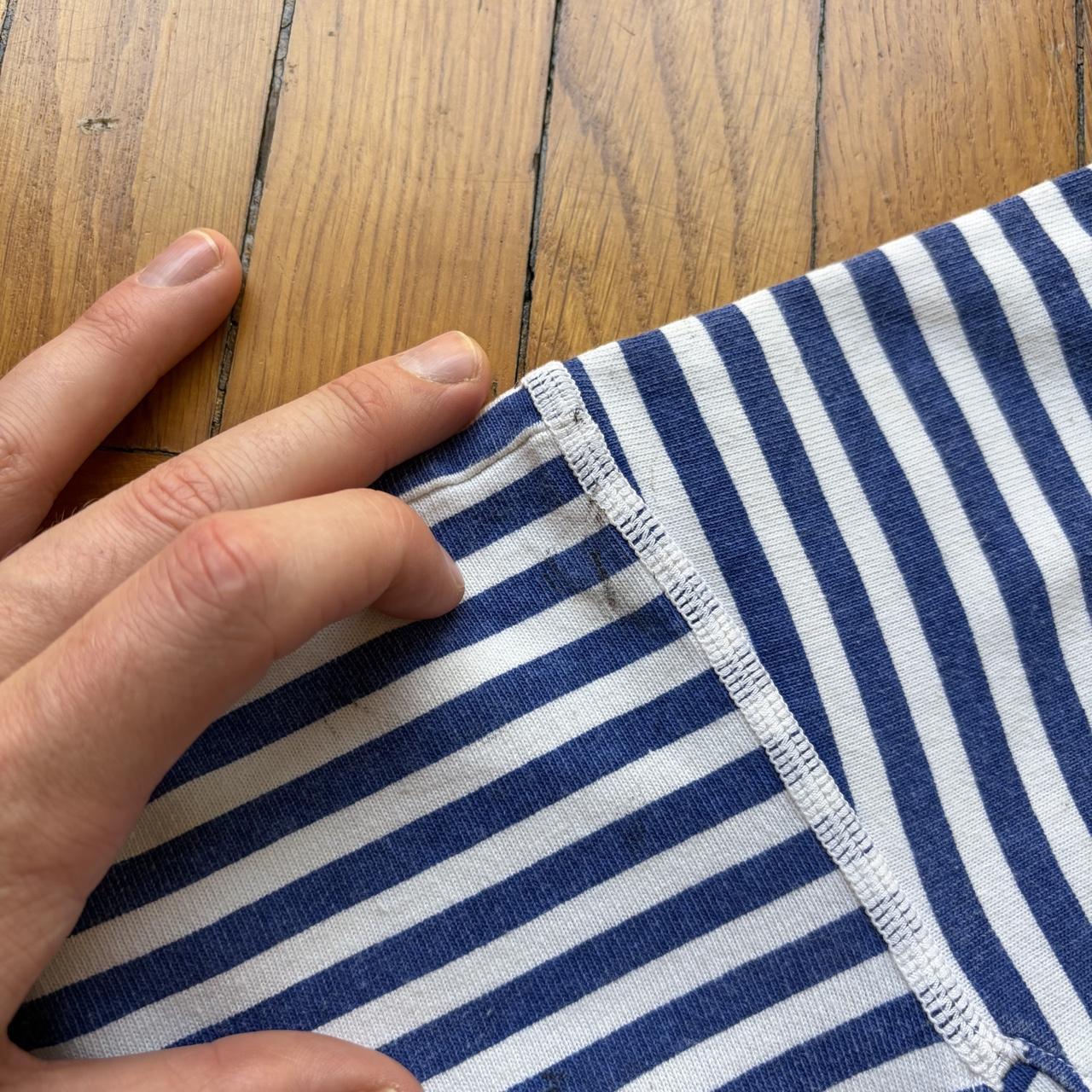 1980s Stone Island Striped T Shirt M