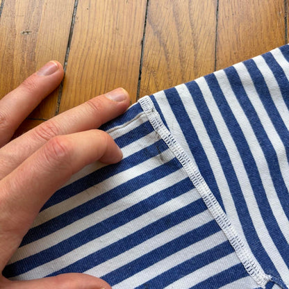 1980s Stone Island Striped T Shirt M