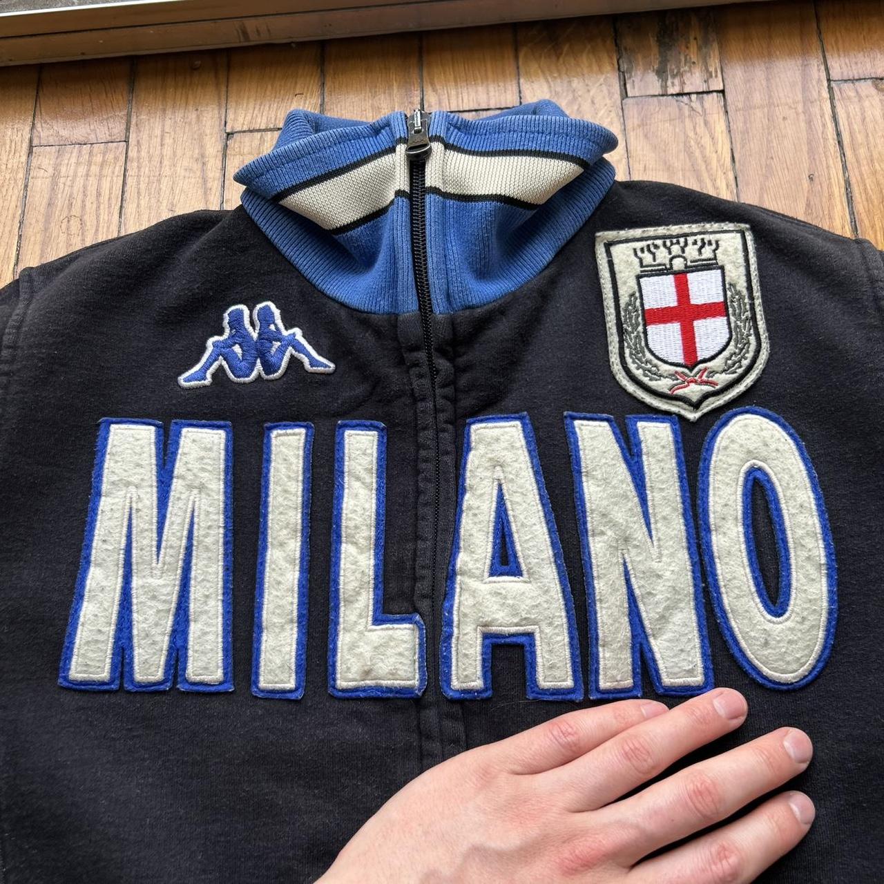2000s Kappa Milano Full Zip Sweatshirt XS