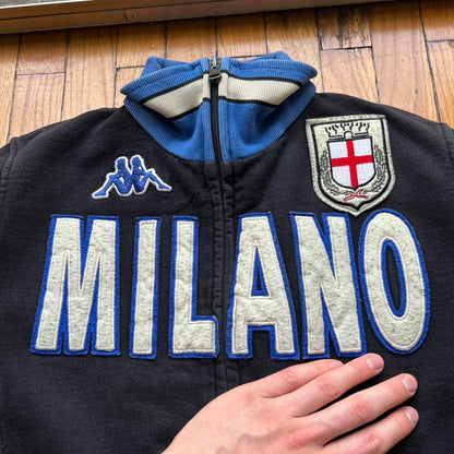 2000s Kappa Milano Full Zip Sweatshirt XS