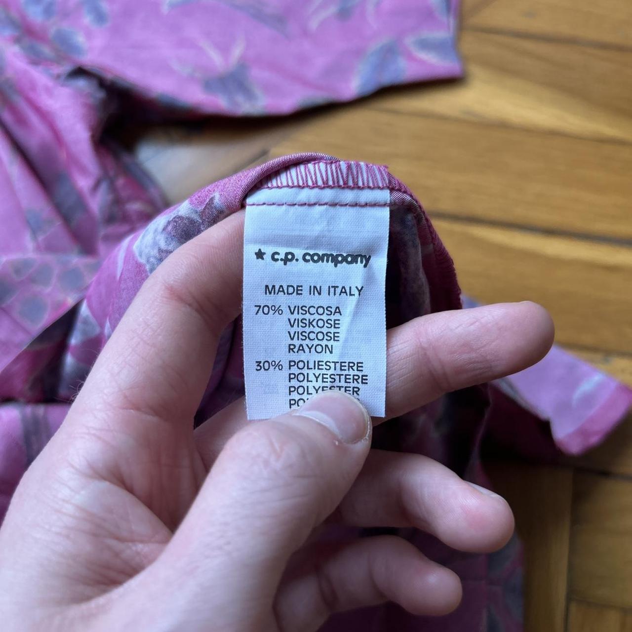 1980s BNWT Boneville Floral Shirt Pink L