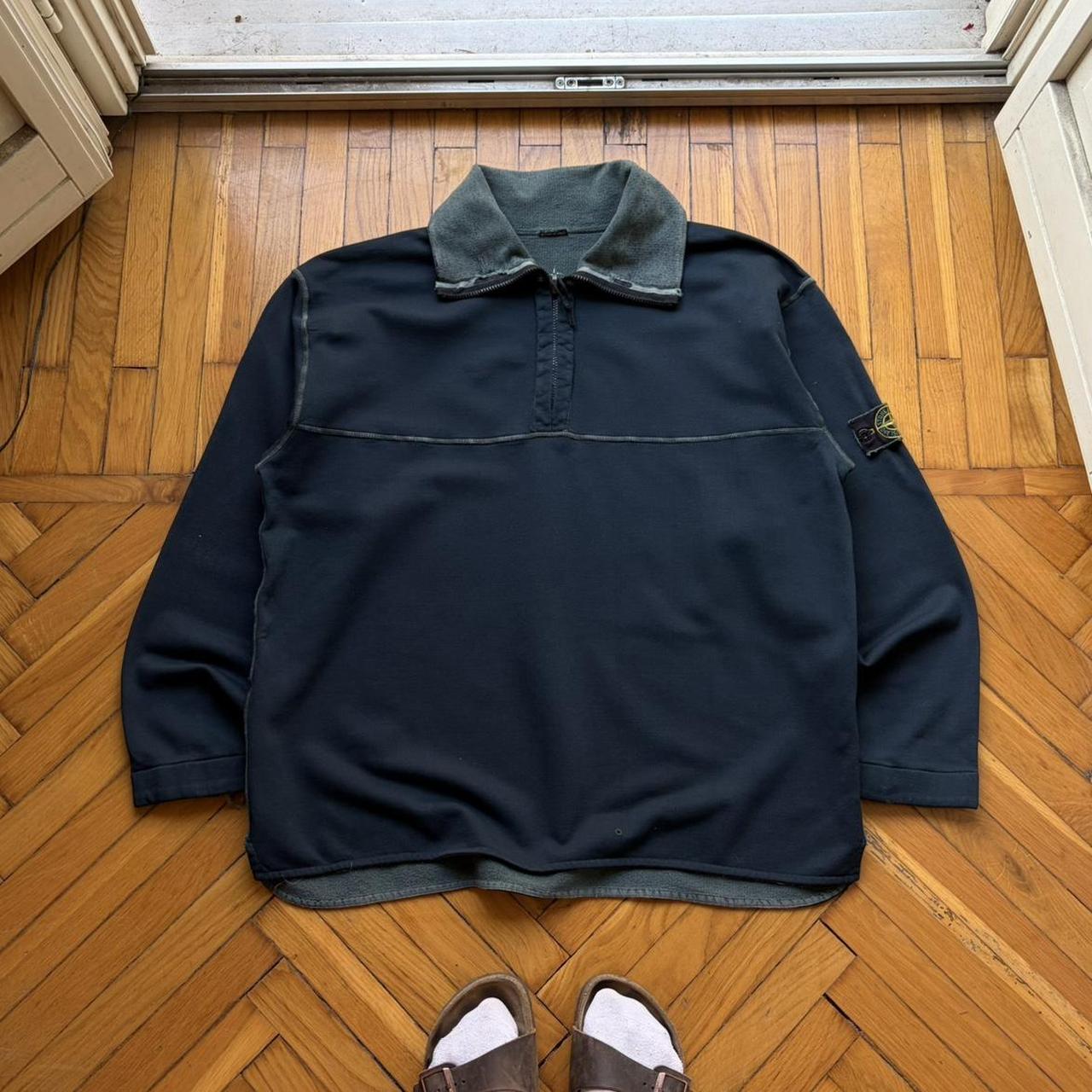 1990s Stone Island Reversible Fleece Sweatshirt XL