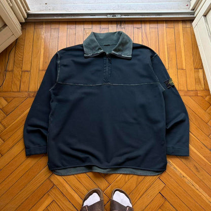 1990s Stone Island Reversible Fleece Sweatshirt XL