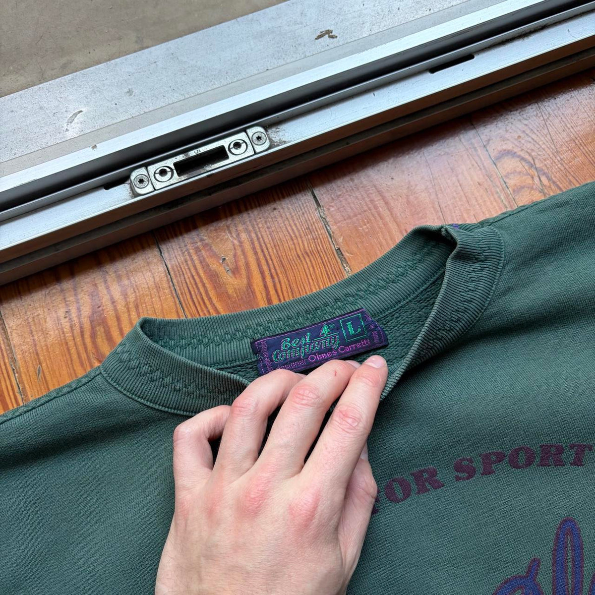 1980s Best Company Graphic Sweatshirt L
