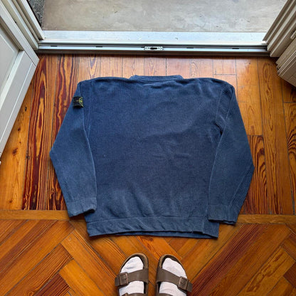 S/S 1998 Stone Island Chenille Knitted Jumper XL