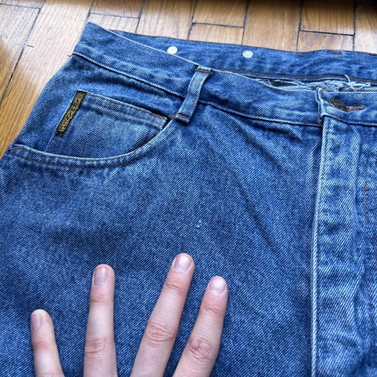 1990s Armani Jeans Blue 34W 30L