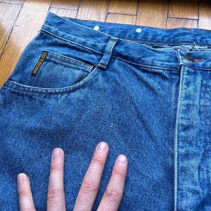 1990s Armani Jeans Blue 34W 30L