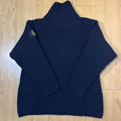 A/W 1994 Stone Island Knitted Jumper Navy XL