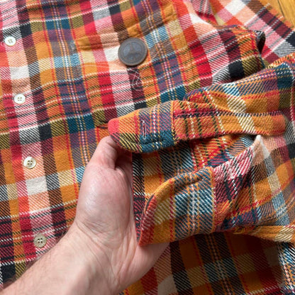 1990s Moschino Checked Flannel Shirt L