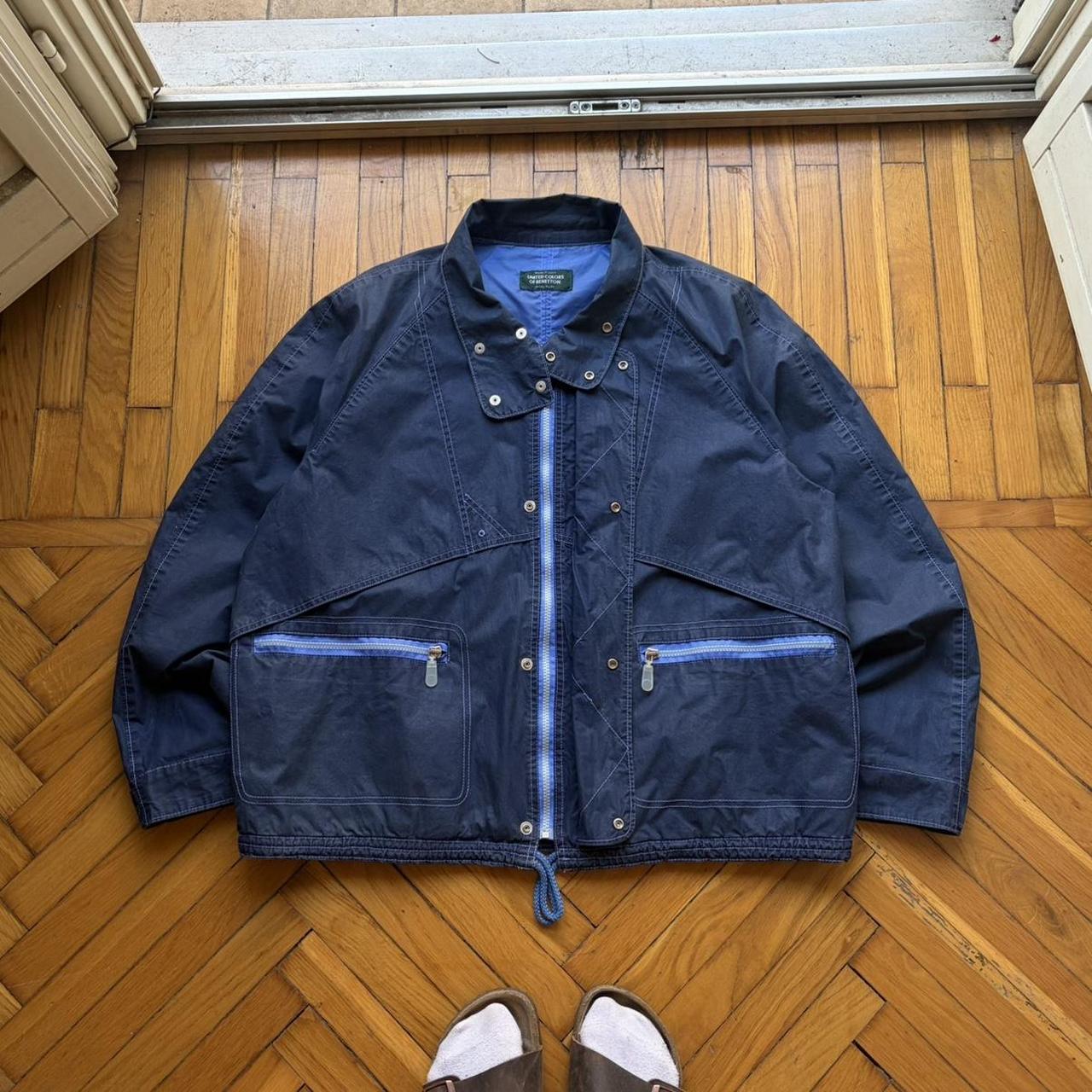 1990s Benetton Utility Jacket Navy L