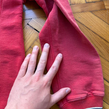 2000s Kappa New York Full Zip Sweatshirt Red L