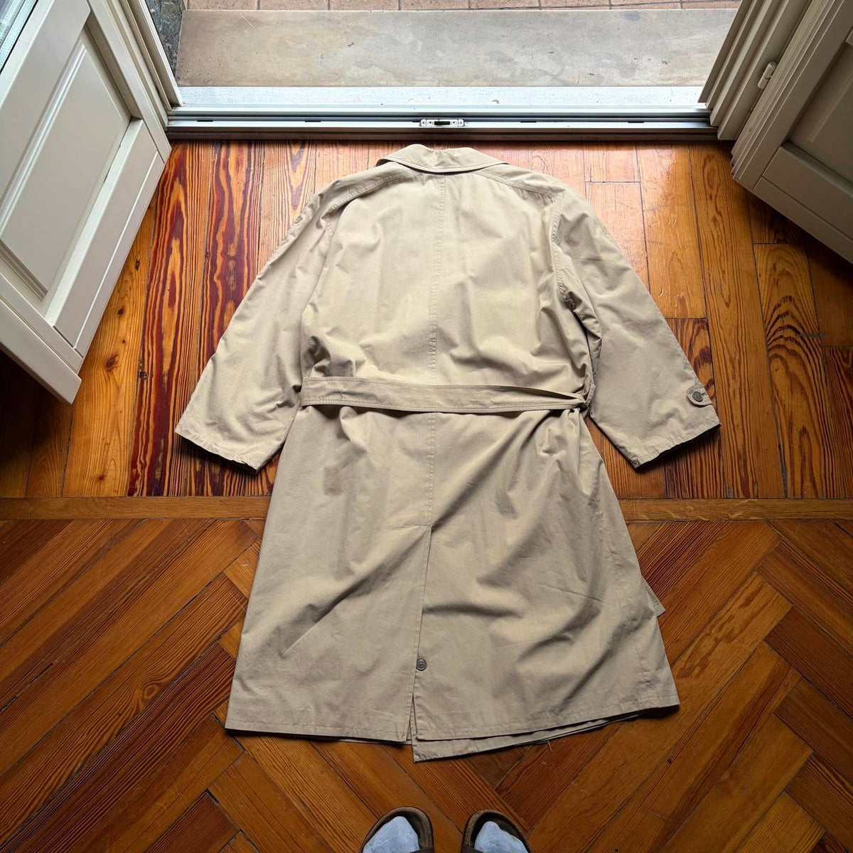 1980s Giorgio Armani Trench Coat M