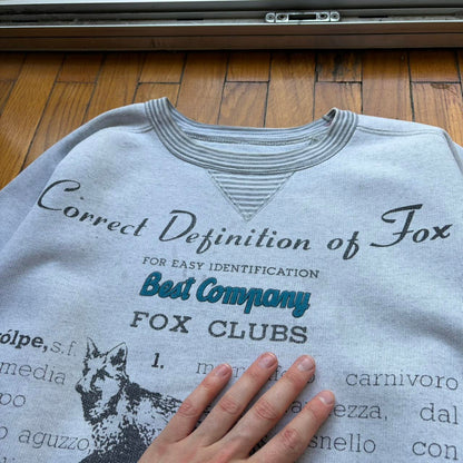 1980s Best Company Sweatshirt Grey S