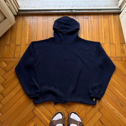 1990s Armani Jeans Hoodie Navy M
