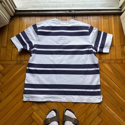 1990s Ralph Lauren Striped T Shirt XL