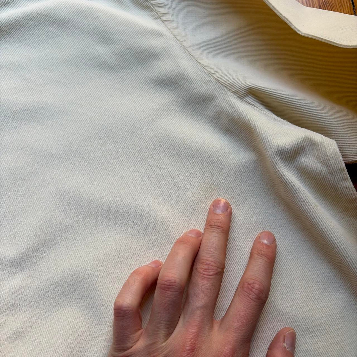 A/W 1997 Stone Island Corduroy Shirt Cream M
