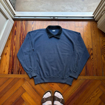 1980s CP Company Knitted Jumper Navy M
