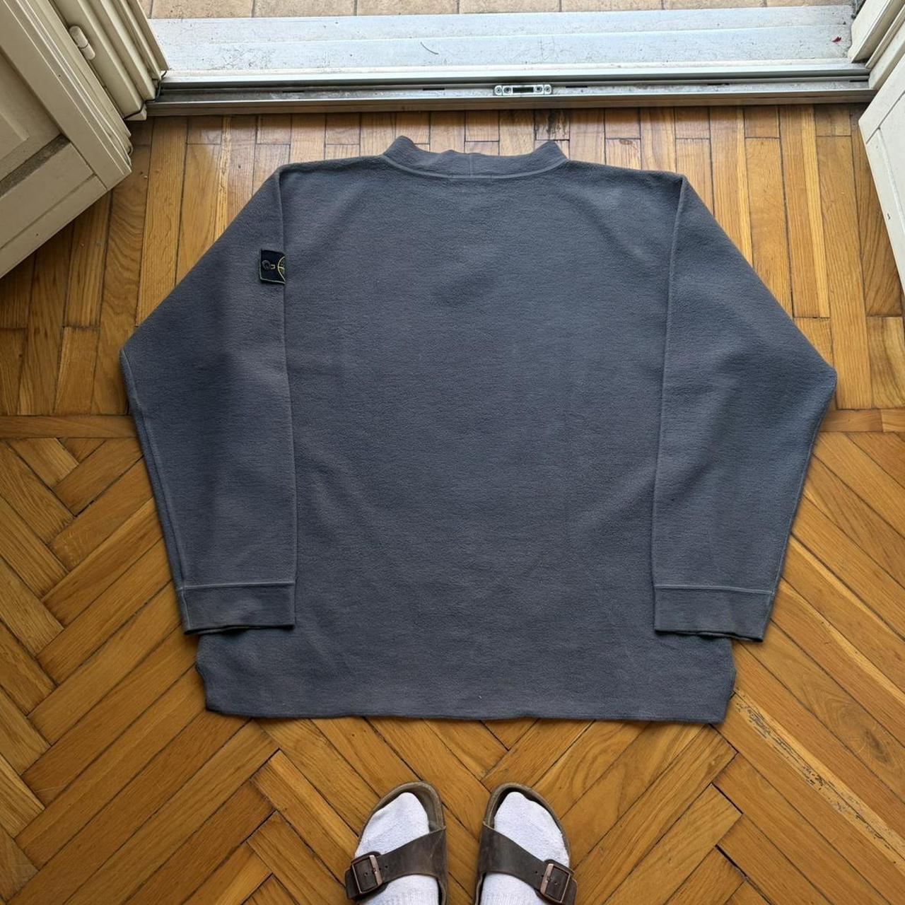 A/W 1995 Stone Island Fleece Sweatshirt Navy XL