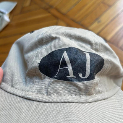 1990s Armani Jeans Cap Beige Size II