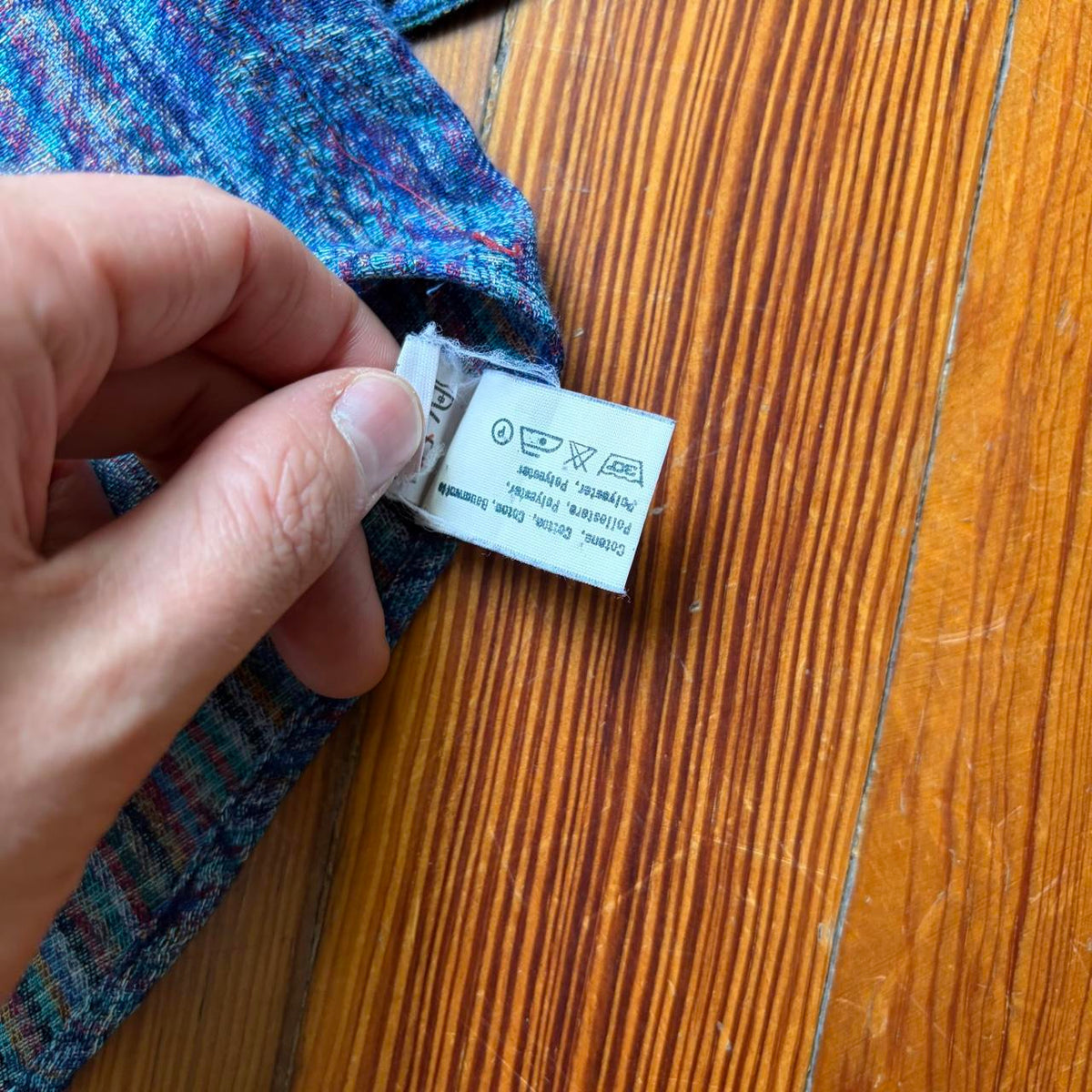 1990s Missoni Sport Pattern Shirt L