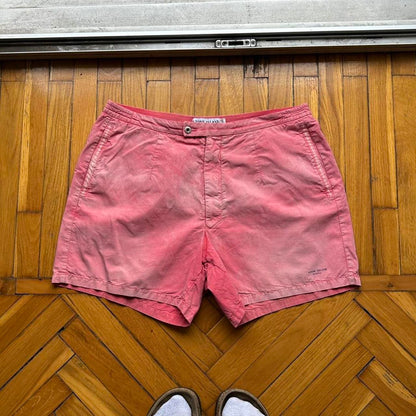 1980s Stone Island Marina Shorts Red 34W