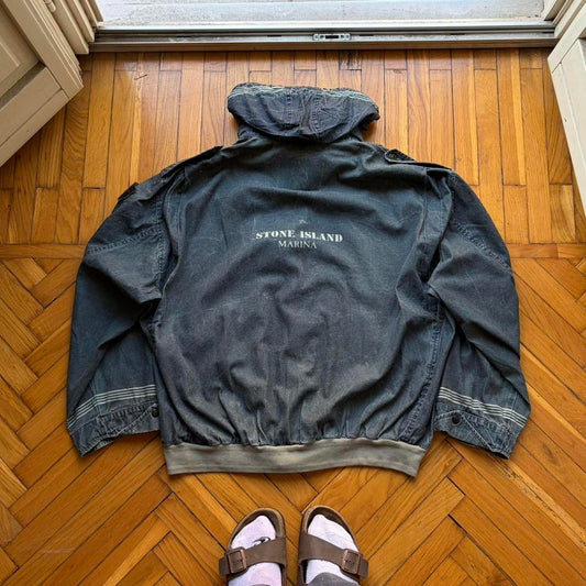 1986 Stone Island Marina Sailcloth Jacket XL