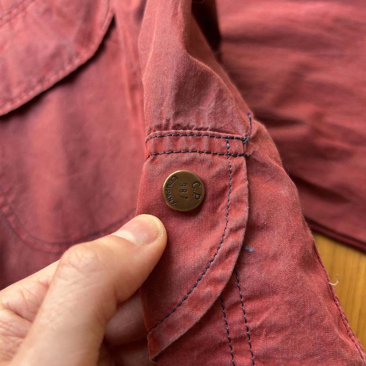 1987 CP Company Chore Jacket Burgundy XL