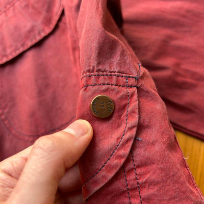 1987 CP Company Chore Jacket Burgundy XL