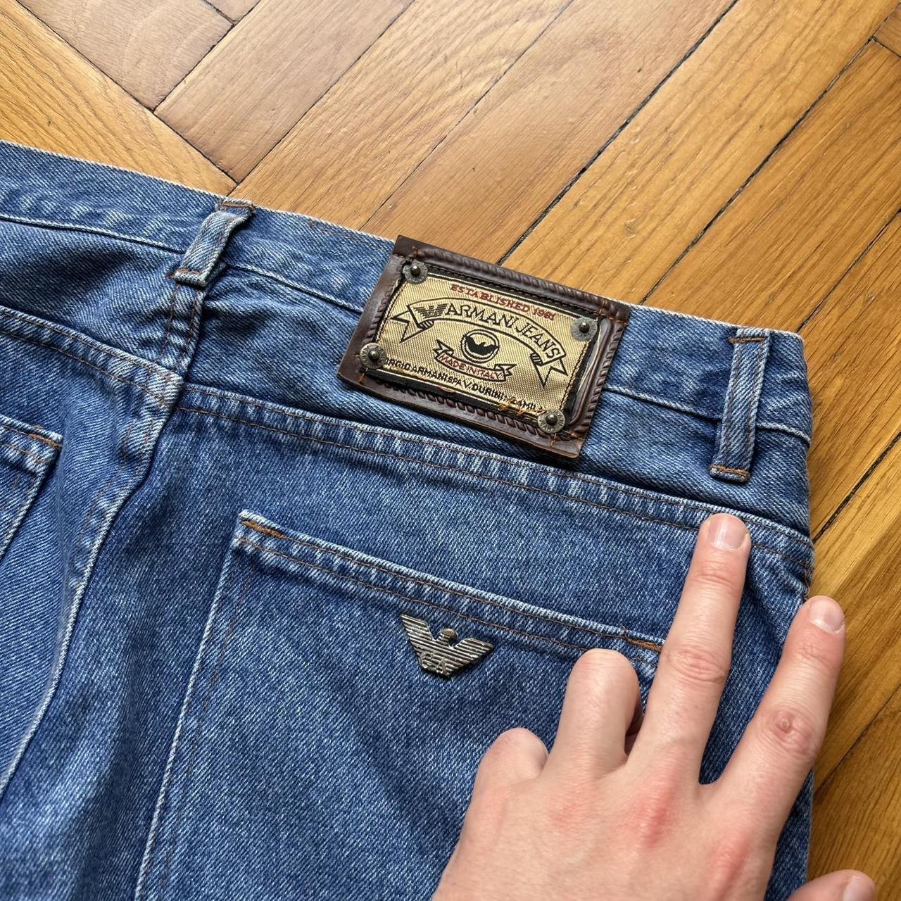 1990s Armani Jeans Blue 34W 30L