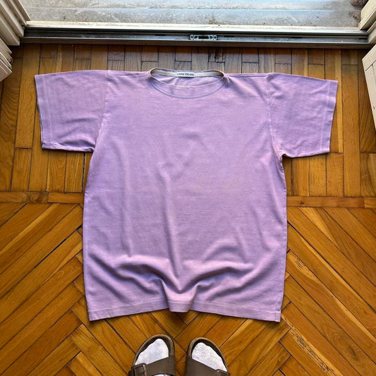 1980s Stone Island T Shirt Purple M