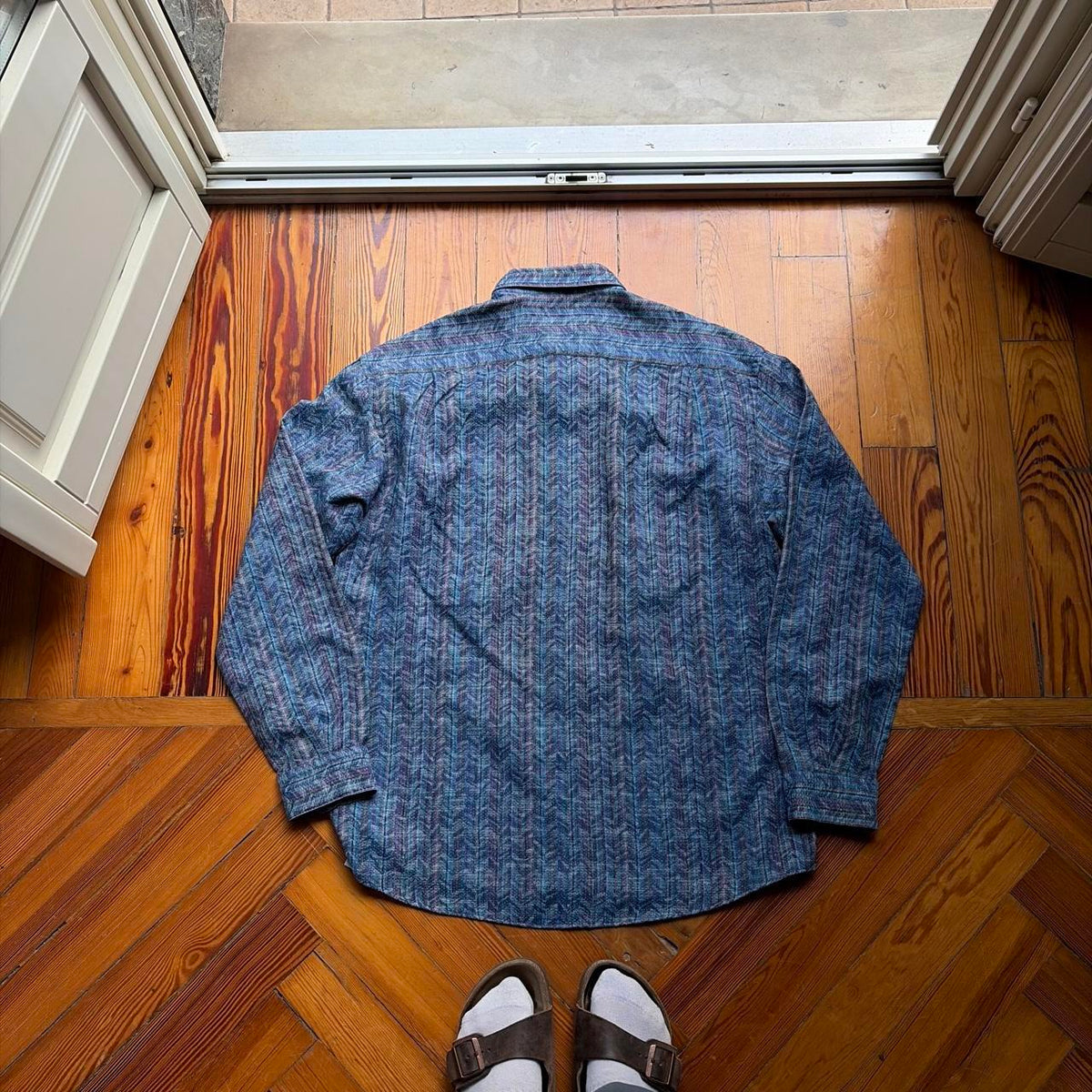 1990s Missoni Sport Pattern Shirt L