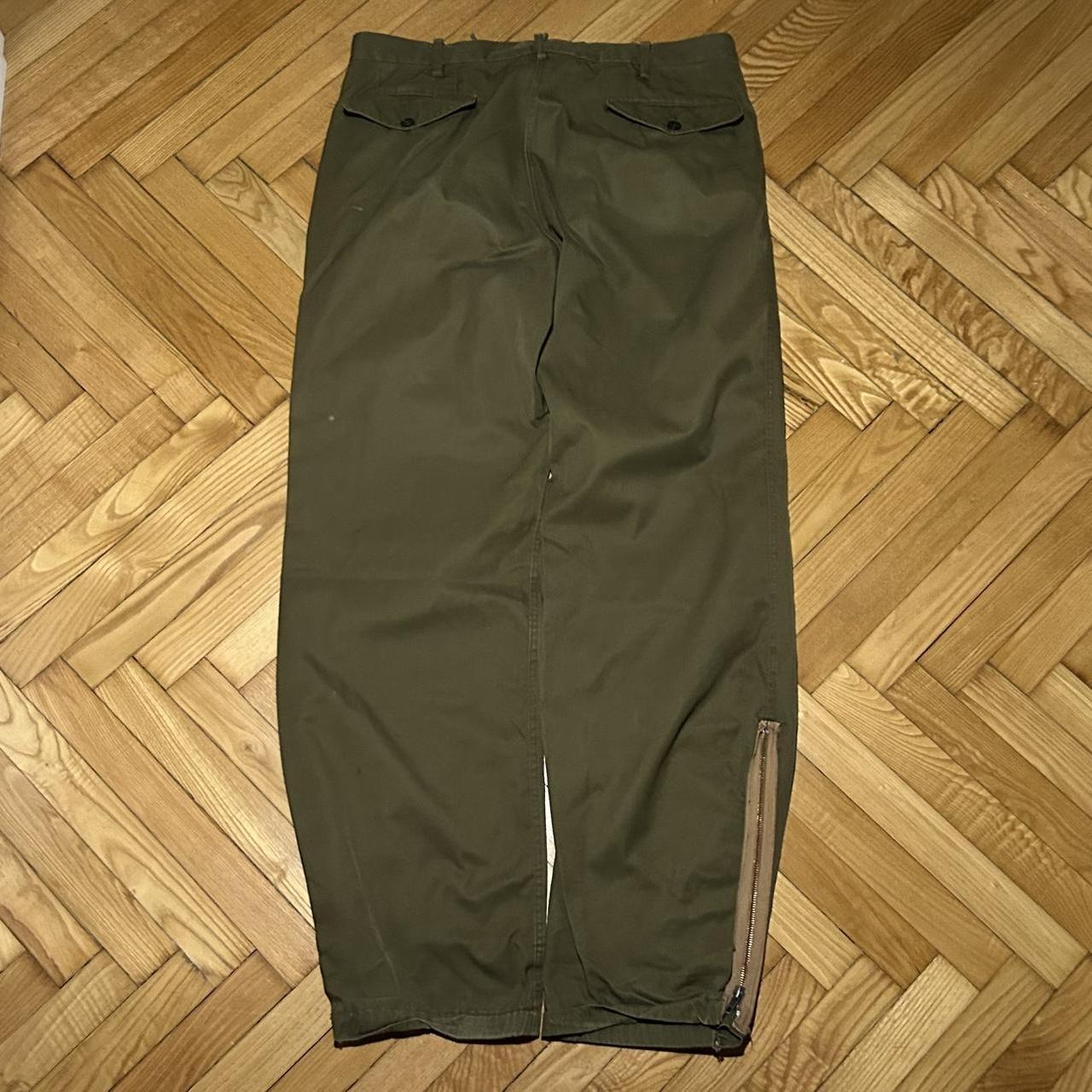 1980s Italian Army Surplus Trousers 34W 32L