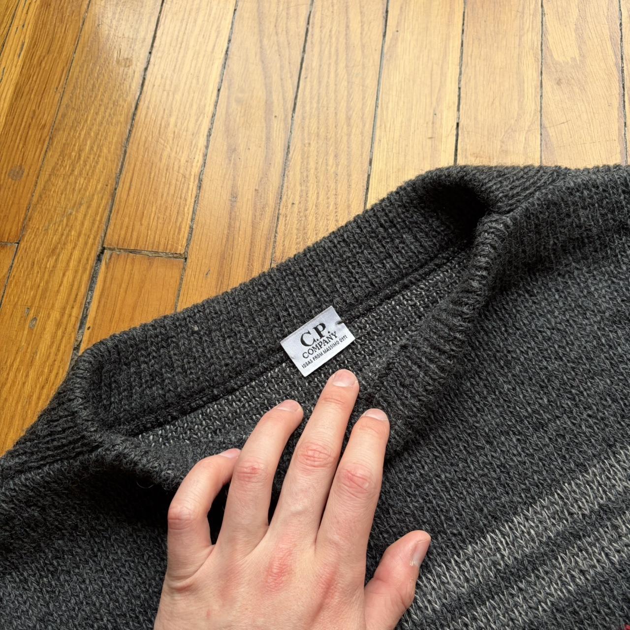 1980s CP Company Pattern Knitted Jumper L