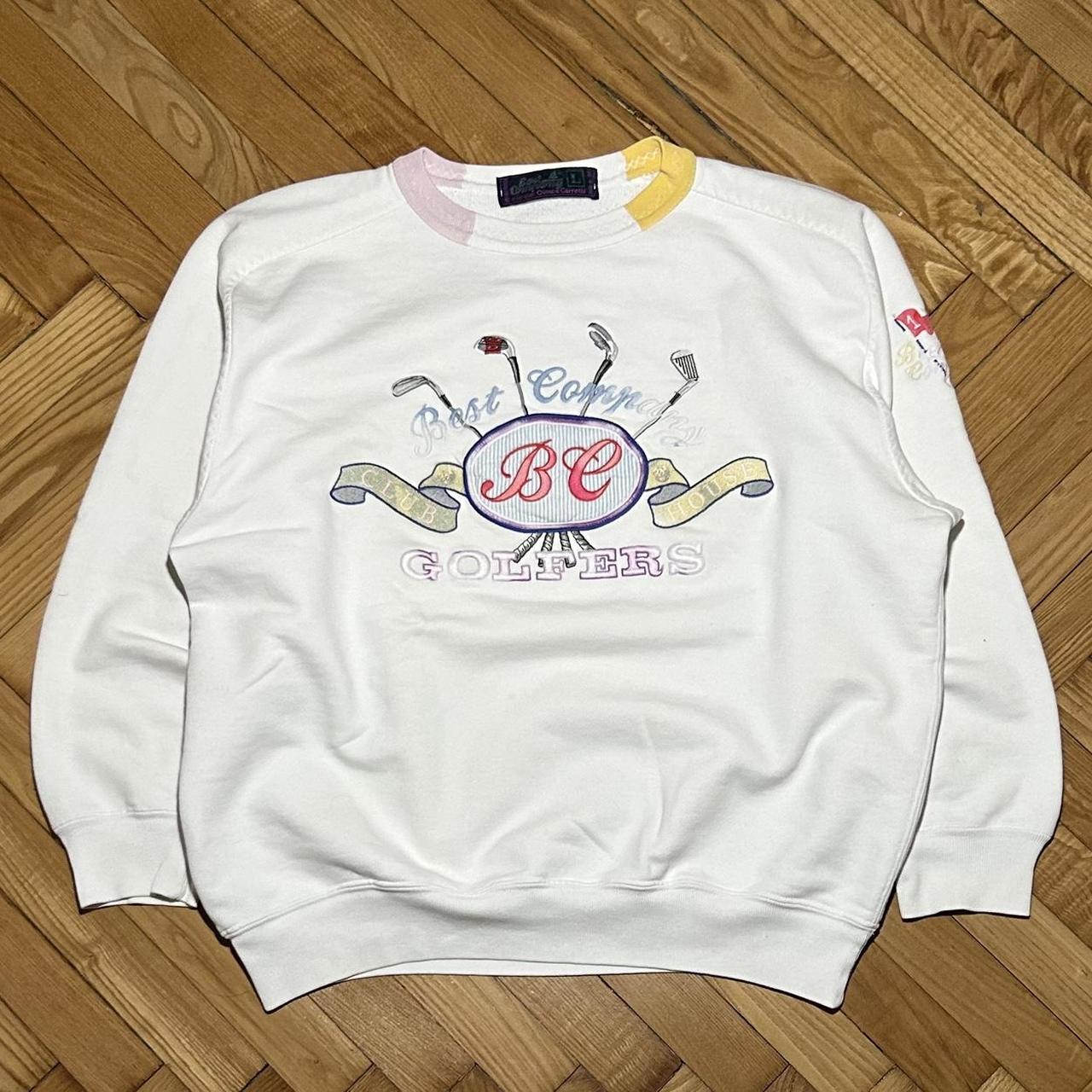 1990s Best Company Sweatshirt White M