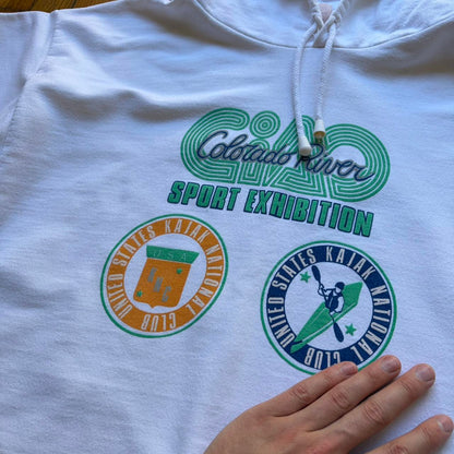 1990s Ciao Graphic Hoodie L