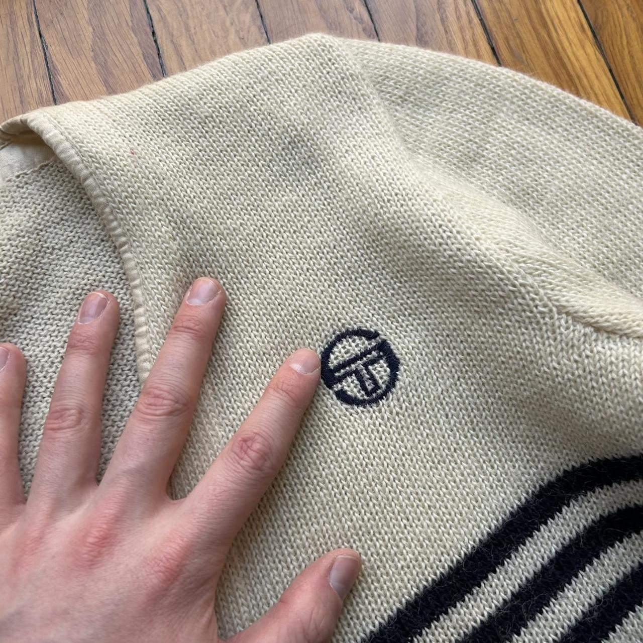 1980s Sergio Tacchini Knitted Cardigan S