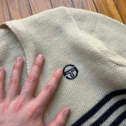 1980s Sergio Tacchini Knitted Cardigan S